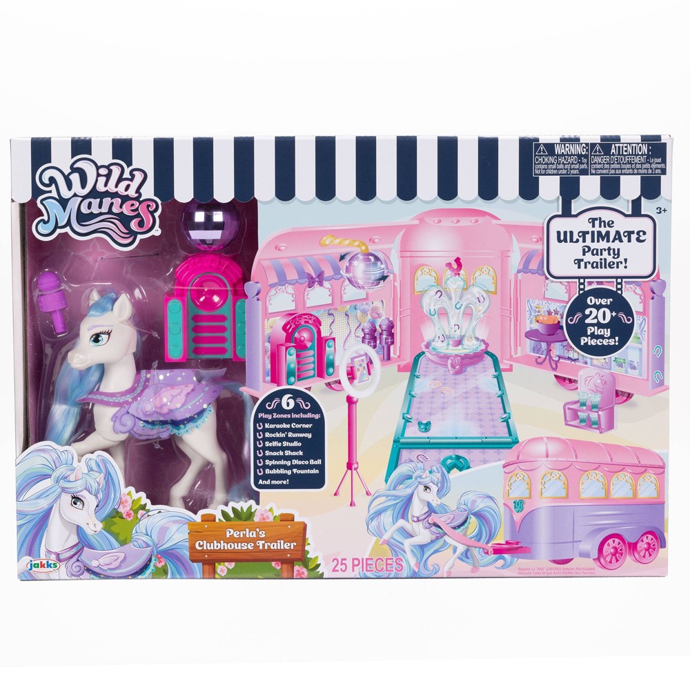 Photos - Doll Wild Manes Perla Clubhouse Trailer Playset