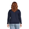 Lands' End Women's Relaxed Supima Cotton Long Sleeve Crew Neck T-Shirt - 2 of 4