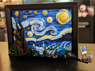 Lego Ideas Vincent Van Gogh - The Starry Night Art Set 21333 : Target, lego van gogh - Vimarsana News