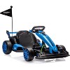 24V Electric Go Kart for Kids, 7.5 mph Drift Kart with Dual 200W Motors, Adjustable Length, Racing Ride On Toy for Ages 6+ - 2 of 4