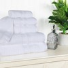Egyptian Cotton Highly Absorbent Solid Assorted 6-Piece Quick Drying Towel Set by Blue Nile Mills - 2 of 4