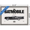 Trends International DC Comics Batman: 85th Anniversary - The Batmobile 1966 Framed Wall Poster Prints - 3 of 4