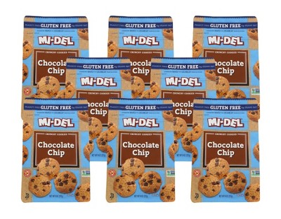 MI-DEL Chocolate Chip Crunchy Cookies - Case of 8/8 oz