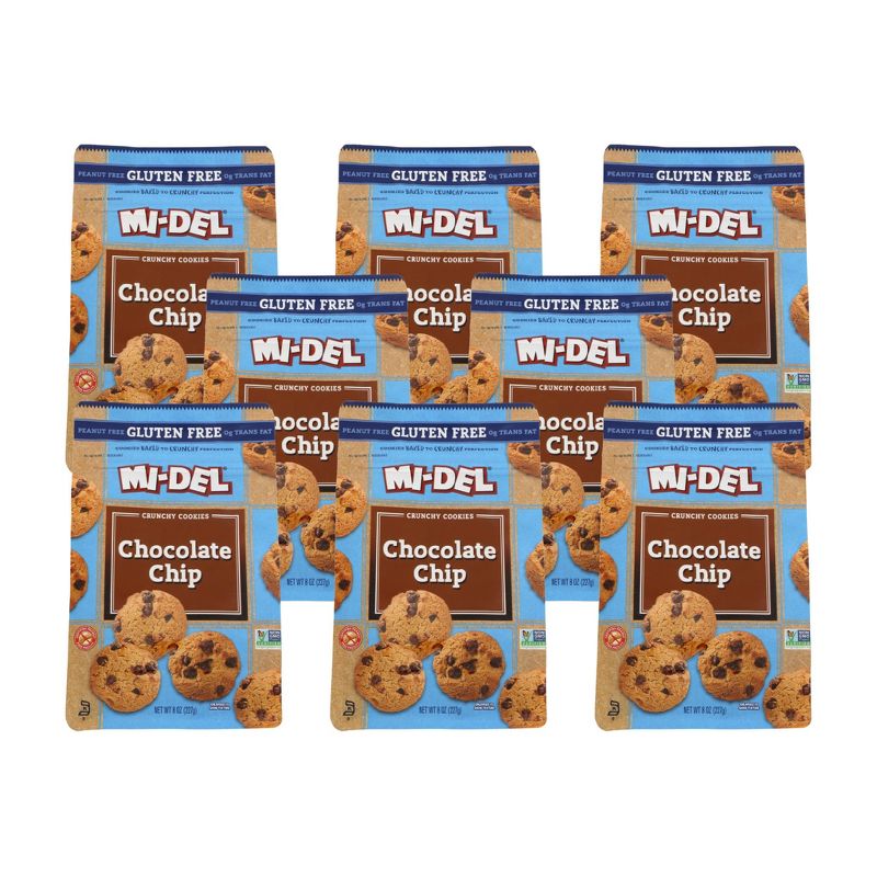 MI-DEL Chocolate Chip Crunchy Cookies - Case of 8/8 oz, 1 of 7