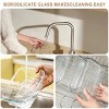 Racxily 12 PCs Glass Storage Containers with Lids, Reusable for Kitchen Organization, Grey - 4 of 4