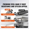 VEVOR Stainless Steel Prep Table, 30 x 60 x 34 Inch, 910 lbs Load Capacity, Heavy Duty Metal Worktable with 3 Adjustable Height Levels - 4 of 4