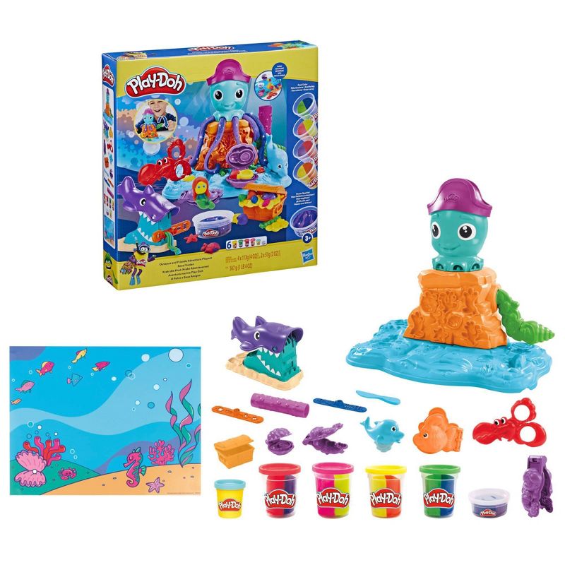 Play-Doh Octopus and Friends Adventure Playset, 4 of 16