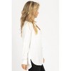 Women's LIGHTWEIGHT BUTTON FRONT BLOUSE - trend:notes - 2 of 3