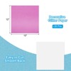 Unique Bargains 250gsm Cardstock DIY Craft Glitter Paper Sheets 20 Pcs - 2 of 4