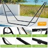 Yaheetech Universal Steel Hammock Stand for Outdoor Balconies, Porches, Black - 4 of 4