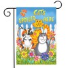 Briarwood Lane Spring Garden Flag 12x18 For Outdoor Cats Spoiled Here Floral For Spring Garden Flag Flags For Outside - 2 of 4
