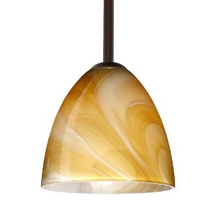 Besa Lighting Vila 1 - Light Pendant in  Bronze - 1 of 1