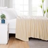 Southshore Fine Living Agadir Collection 100% Cotton Bed Blanket hearing bone stripe pattern - 2 of 4