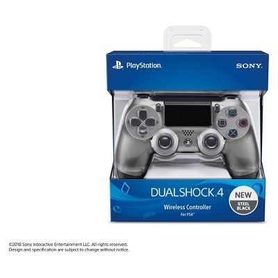 steel black ps4 controller target