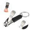 Unique Bargains Nail Clippers Nail Clipper Set for Nail Care Portable Plastic Stainless Steel 1 Pcs - 3 of 4