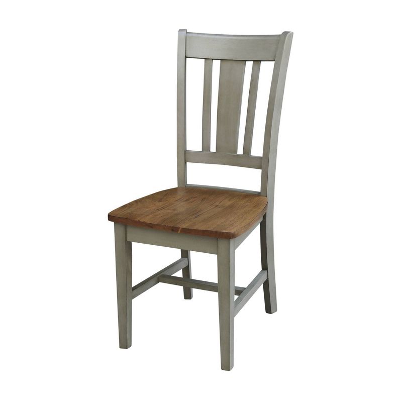 Set of 2 San Remo Splatback Chairs - International Concepts, 1 of 12