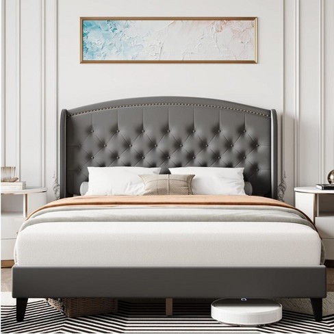 Tufted deals headboard target