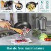 Angel Sar 7-Piece Nonstick Aluminum Cookware Set, Black Pots and Pans with Glass Lids, Dishwasher Safe Kitchen Cookware Set - 4 of 4