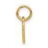 Black Bow Jewelry 14k Yellow Gold Checkered Racing Flags Charm - 2 of 4