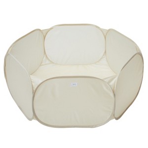 3 Sprouts Recycled Fabric Ball Pit - Beige - 1 of 4