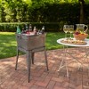 Royal Hampton Multi Functional with Stand Galvanized Metal Tub - 3 of 4