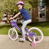Itopfox Angel Girls Bike for Toddlers and Kids with Training Wheels & Basket, Handbrake & Kickstand, Perfect for Riding Fun - 4 of 4