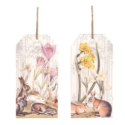 Gallerie II French Rabbit Wall Plaque A/2