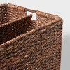 Woven Abaca Folding Lidded Cube Brown - Brightroom™ - image 3 of 3