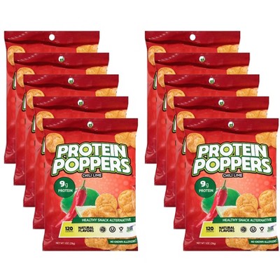 Protein Poppers Chili Lime - Case of 10/1 oz