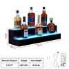 Acrylic Wall-Mounted Multifunctional Cabinet with Display and Storage Shelves, Suitable for Home and Commercial Bars, Gatherings, and Parties - 2 of 3