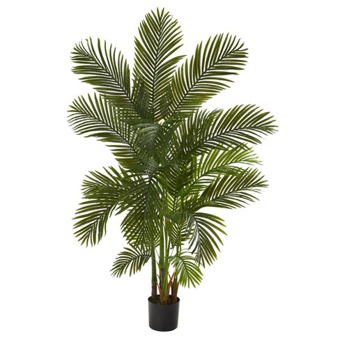 Nearly Natural 6' Areca Palm Artificial Tree : Target