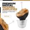 MEDca Premium Digital Hearing Aids for Seniors, Invisible in Canal (CIC) In, Ear Mini Sound Enhancer Set, Near, Invisible, Noise Cancelling - 2 of 4