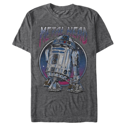 Men's Star Wars: A New Hope R2D2 Metal Head T-Shirt - image 1 of 4