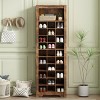 30 Shoe Cubby,Freestanding Tall Shoe Cabinet With Multiple Storage Capacity,Shoe Cabinet Storage,Shoe Racks For Entryway,Bedroom-Cuddlewood - 2 of 4