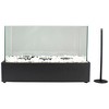 Northlight 17.75" Bio Ethanol Ventless Portable Tabletop Triple Fireplace with Flame Guard - image 3 of 4