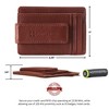 Alpine Swiss Harper Mens RFID Slim Money Clip Front Pocket Wallet Minimalist Leather ID Card Holder - 3 of 4
