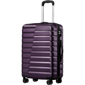 Paaaawaters Luggage Suitcase Carry on Hardside PC+ABS Spinner TSA Lock Telescopic Handle - 1 of 4