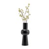 Modern Sculptural Vase Set, Metal and Aluminum Construction with Bold Geometric Silhouette, Contemporary Decorative Accent, Durable Artistic Design - 3 of 4