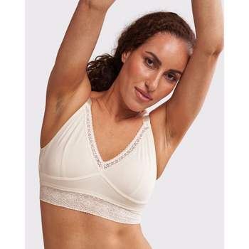 Anaono Women's Molly Pocketed Post-surgery Plunge Bra Ivory - Xx Large :  Target