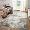 Washable Living Room Rug Non Slip Low Pile Area Rug Soft Foldable Accent Carpet for Bedroom Home Office Dining Room - 2 of 4