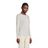 Lands' End Women's Fine Gauge Cotton Cardigan Sweater - 4 of 4