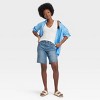 Women's High-Rise 90's Baggy Denim Bermuda Shorts - Universal Thread™ - 3 of 3