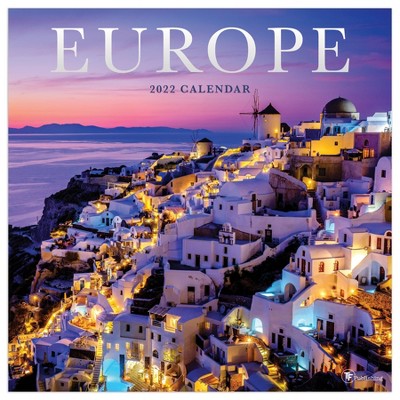 2022 Wall Calendar Europe - The Time Factory