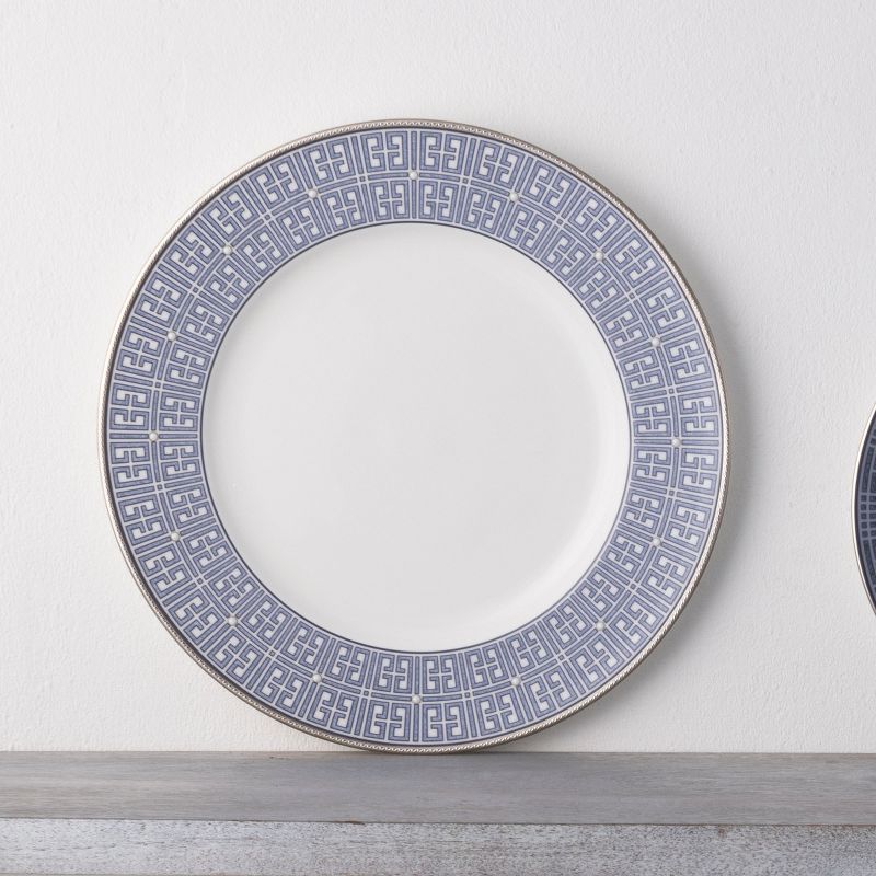 Noritake Infinity Blue Set of 4 Dinner Plates, 4 of 10