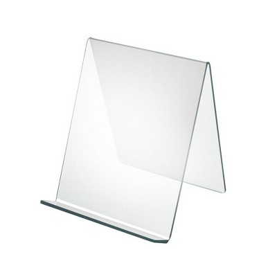 Azar Displays 8"W x 8"D x 8.75"H Easel Display. Front Lip: 1.75"H, 10-Pack