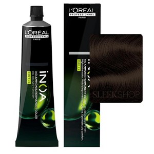 L'Oreal Pro iNOA Coloration Ammonia-Free Permanent Hair Color Dye  - Multicolored Loreal Haircolor Cream - 1 of 3