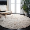 Classic Shag SG640 Hand Woven Area Rug  - Safavieh - 2 of 3