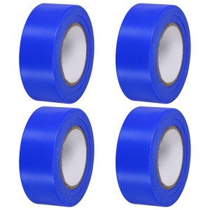 Unique Bargains PVC Non-Adhesive Flagging Tape for Tree Survey Boundaries 4 Pcs - 1 of 4