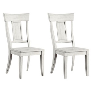South Hill Panelled Back Dining Chair 2 in Set - Inspire Q® - 1 of 4