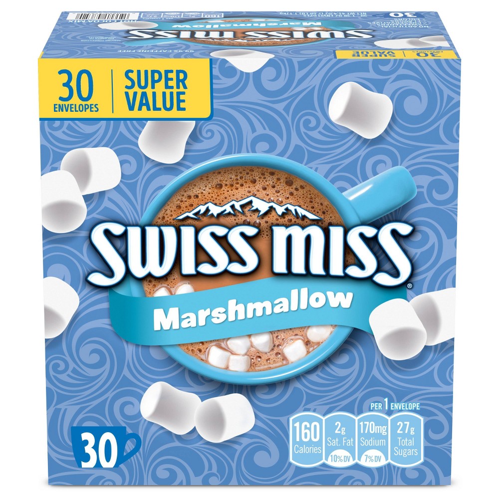 UPC 070920476520 product image for Swiss Miss Hot Milk Chocolate with Marshmallows - 41.4oz/30ct | upcitemdb.com